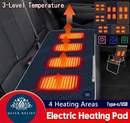 Heating seat pad