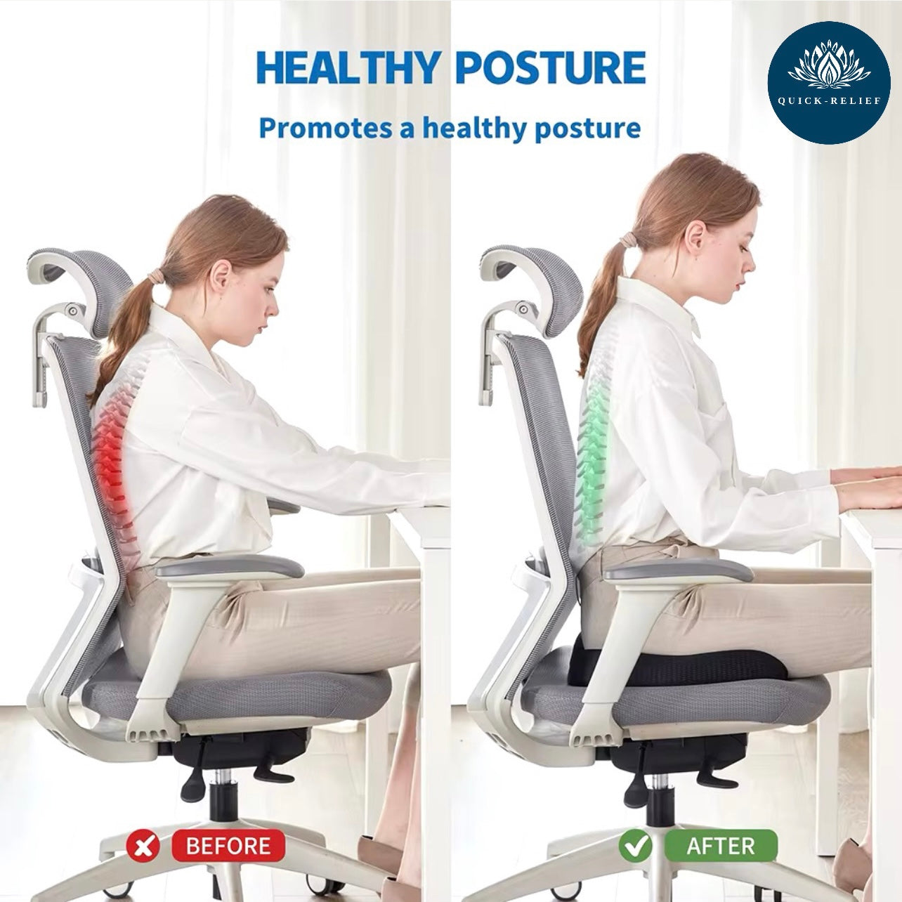 orthopeadic seat cushion