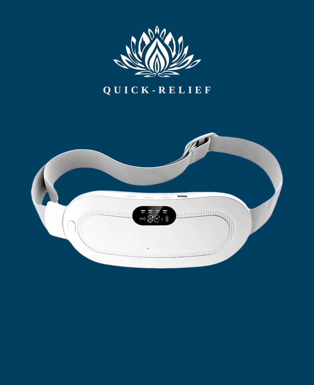 Heating belly belt
