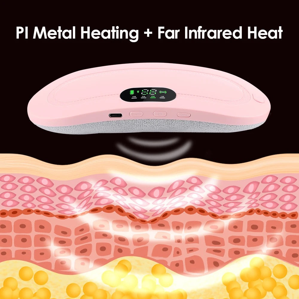 Heating belly belt