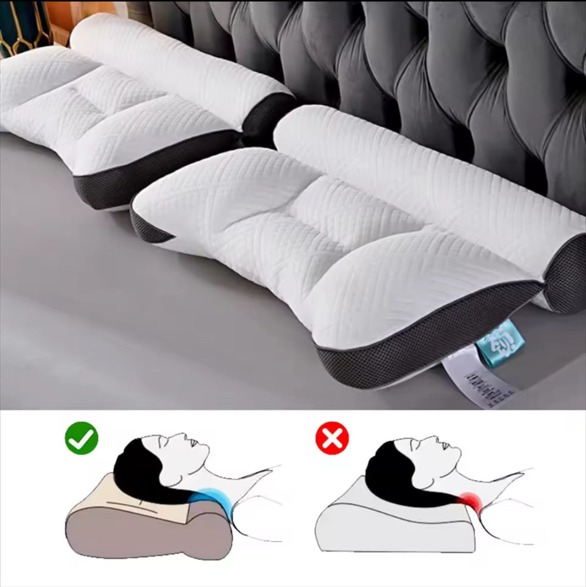 Softest orthopedic pillow