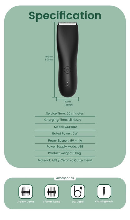 Ceramic blade shaving machine