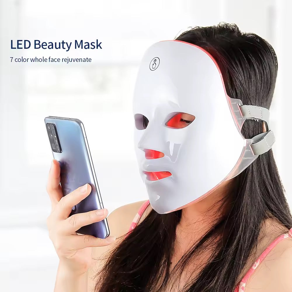 red light therapy mask