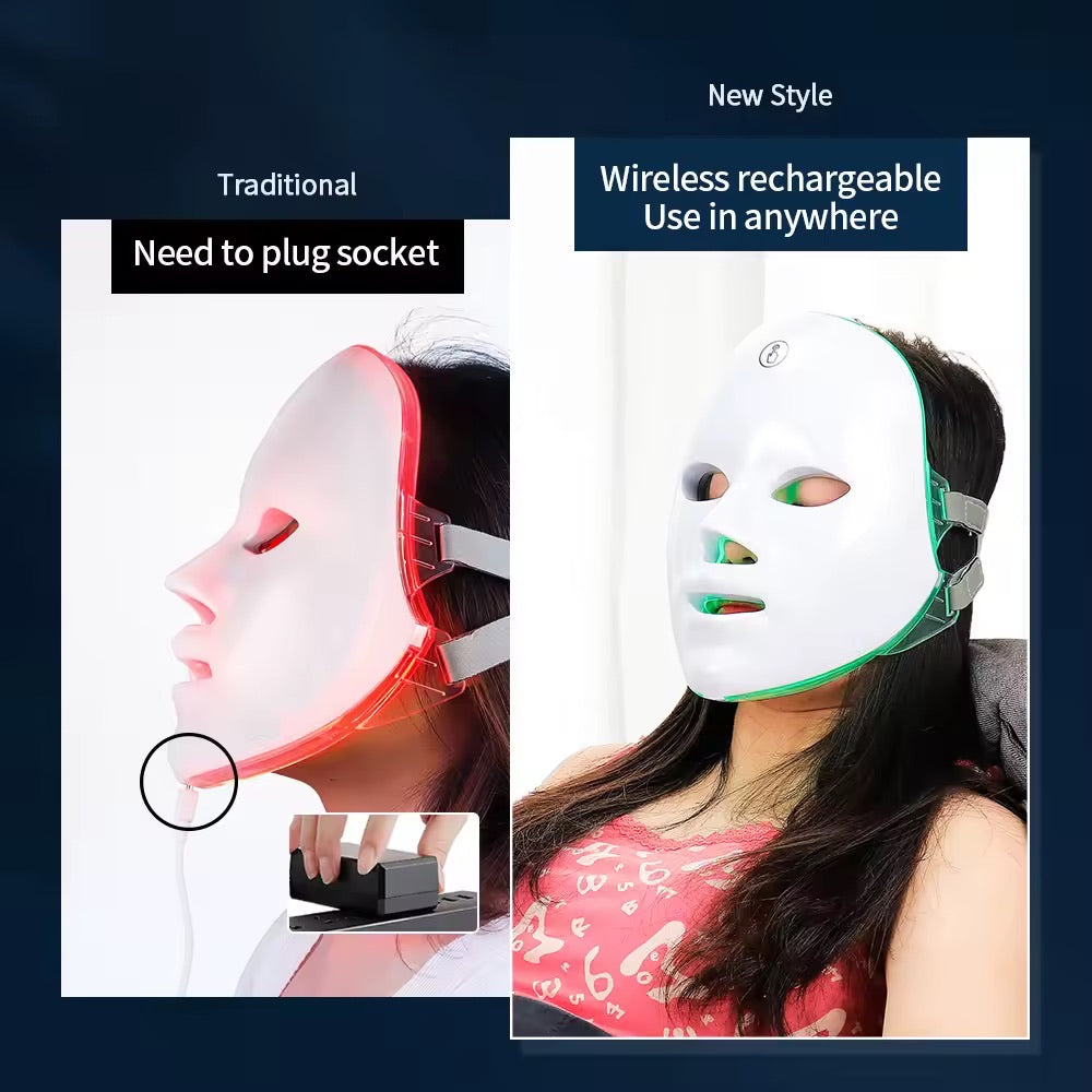 red light therapy mask